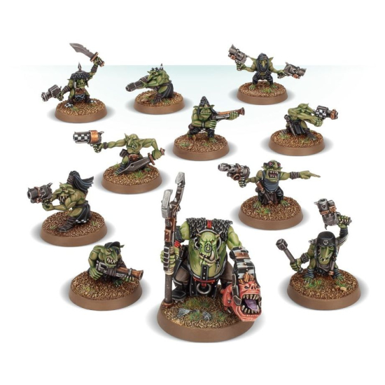 Warhammer 40000: ORKS: RUNTHERD AND GRETCHIN